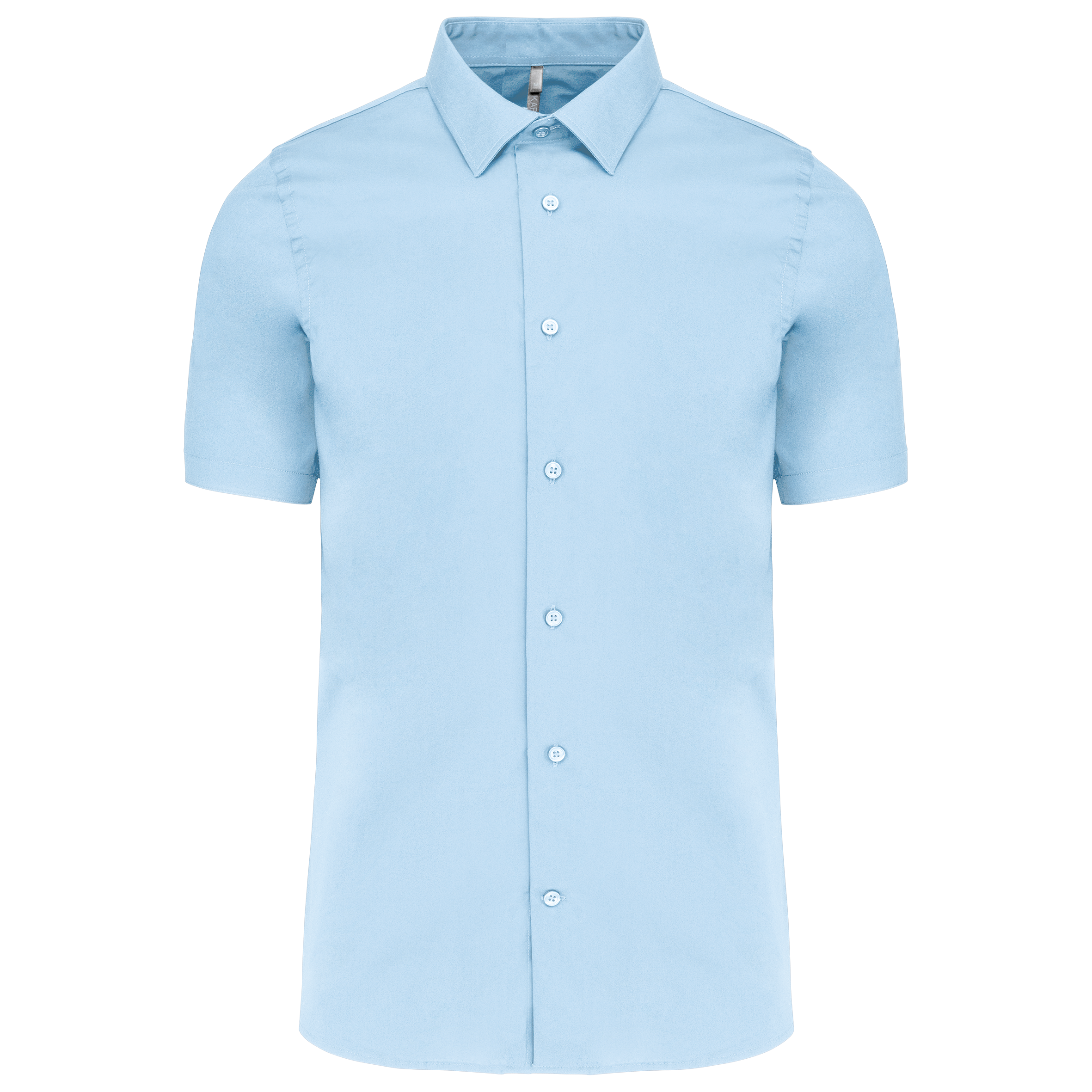 Camisa de homem de manga curta com Stretch